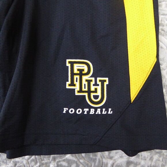 Under Armour PLU Football Shorts Mens Medium Black Pacific Lutheran Athletic - Picture 3 of 10